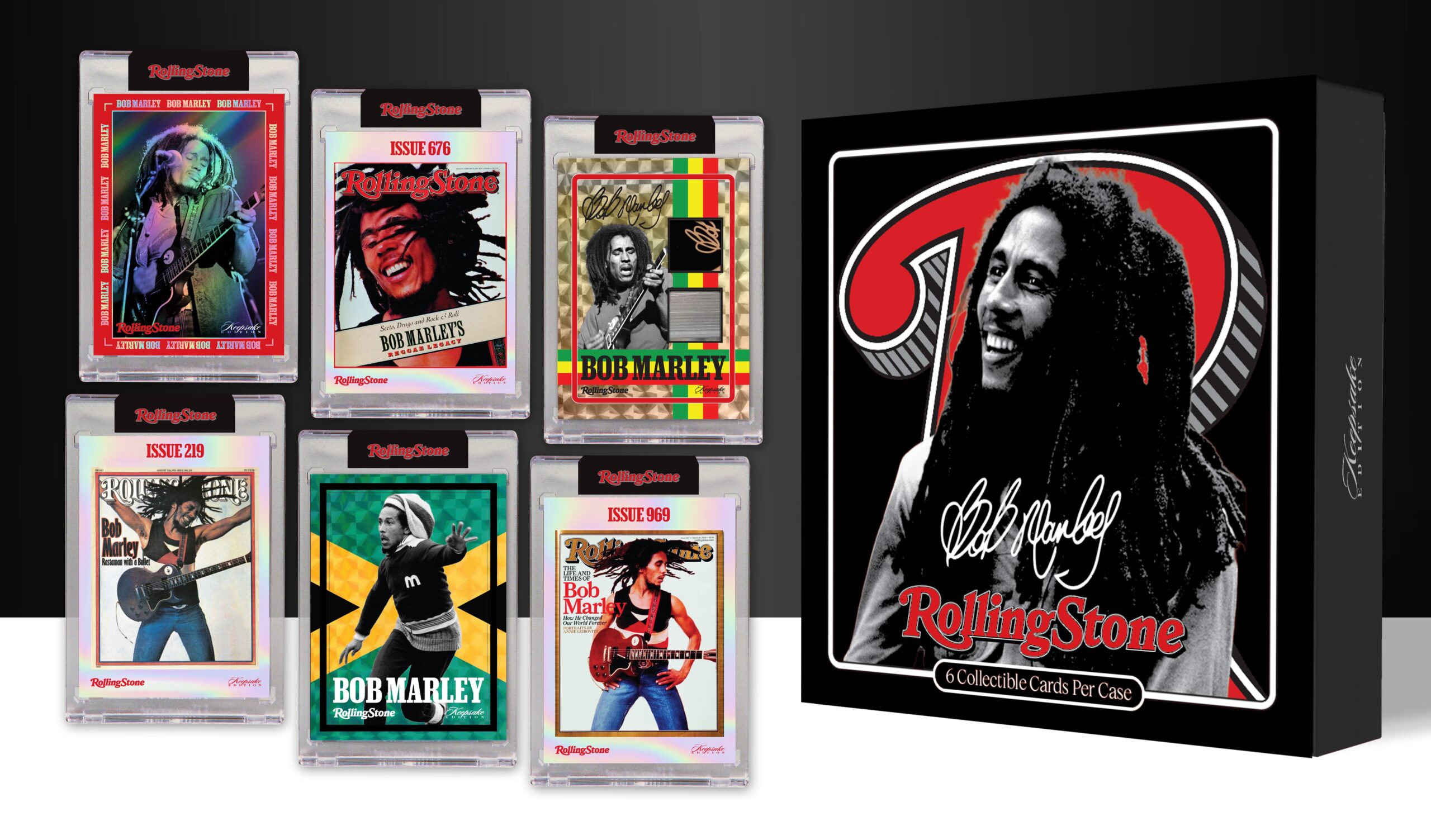 Rolling Stone and Keepsake Trading Cards Unveil Bob Marley Trading Card Set
